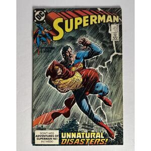 Z8-55 DC COMICS - SUPERMAN - DECEMBER 1989 - No. 38